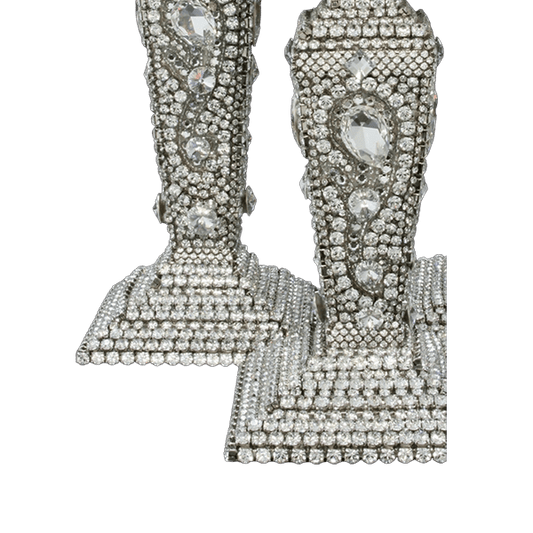 b.b. Simon CDH-209 Crystal Candle Holder - Dudes Boutique