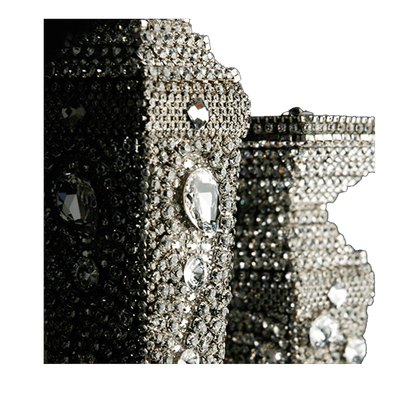 b.b. Simon CDH-209 Crystal Candle Holder - Dudes Boutique