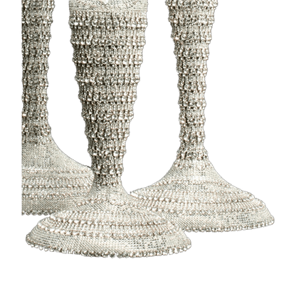 b.b. Simon CDH-214 Crystal Candle Holder - Dudes Boutique