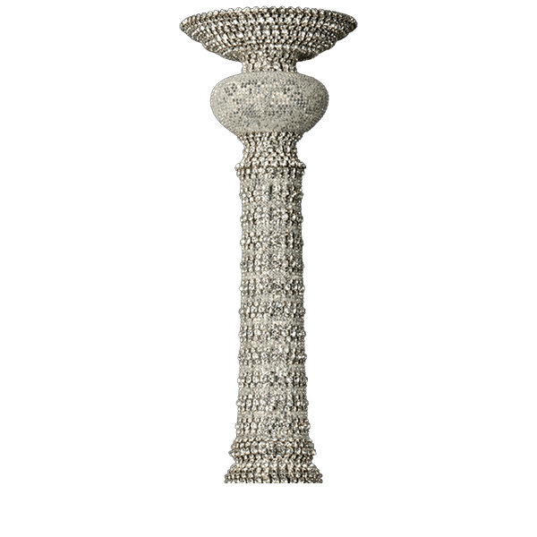 b.b. Simon CDH-217 Crystal Candle Holder - Dudes Boutique