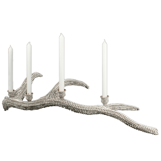 b.b. Simon CDH-220 Crystal Candle Holder - Dudes Boutique
