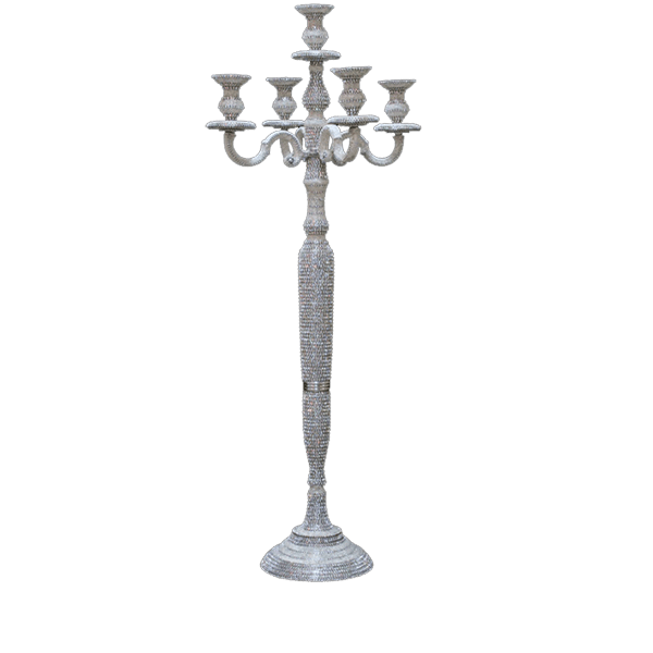 b.b. Simon CDH-225 Crystal Candle holder - Dudes Boutique