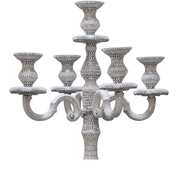 b.b. Simon CDH-225 Crystal Candle holder