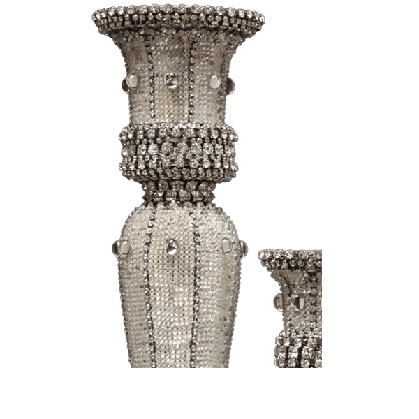 b.b. Simon CDH-240 Crystal Candle Holder - Dudes Boutique