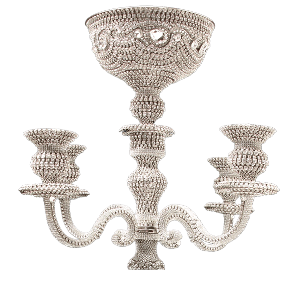 b.b. Simon CDH-242 Crystal Candle Holder