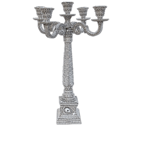 b.b. Simon CDH-248 Crystal Candle Holder