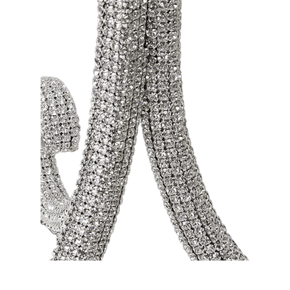 b.b. Simon CDH-253-Clear- L Crystal Candle holder - Dudes Boutique