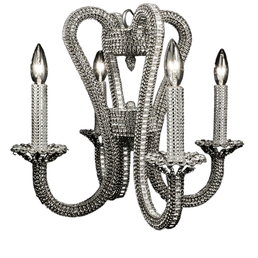 b.b. Simon CH-101-S Crystal Chandelier - Dudes Boutique
