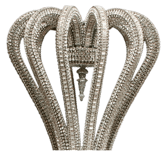 b.b. Simon CH-101-XL Crystal Chandelier - Dudes Boutique