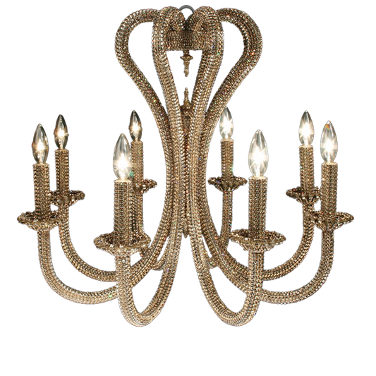 b.b. Simon CH-400-L Crystal Chandelier - Dudes Boutique