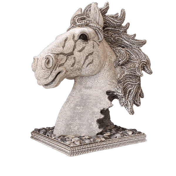 b.b. Simon Silver Crystal Horse HH-101