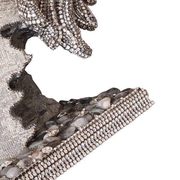 b.b. Simon Silver Crystal Horse HH-101 - Dudes Boutique