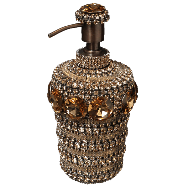 b.b. Simon Gold Crystal Soap Dispenser