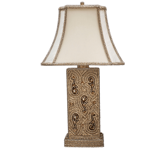 b.b. Simon LS-107-LT.C Crystal Table Lamp - Dudes Boutique
