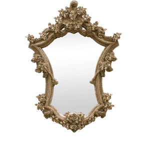 b.b. Simon M-200-GOLD Crystal Mirror - Dudes Boutique