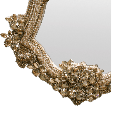b.b. Simon M-200-GOLD Crystal Mirror - Dudes Boutique