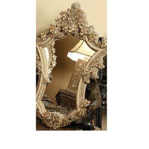 b.b. Simon M-200-GOLD Crystal Mirror - Dudes Boutique