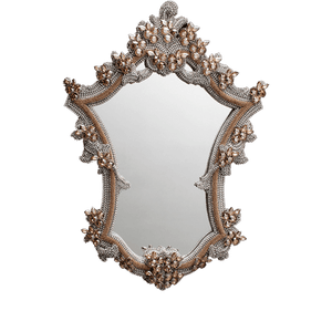 b.b. Simon M-200-GOLD-CLEAR Crystal Mirror - Dudes Boutique