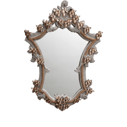 b.b. Simon M-200-GOLD-CLEAR Crystal Mirror - Dudes Boutique