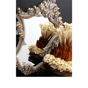 b.b. Simon M-200-GOLD-CLEAR Crystal Mirror - Dudes Boutique