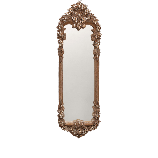 b.b. Simon M-201-GOLD Crystal Mirror - Dudes Boutique