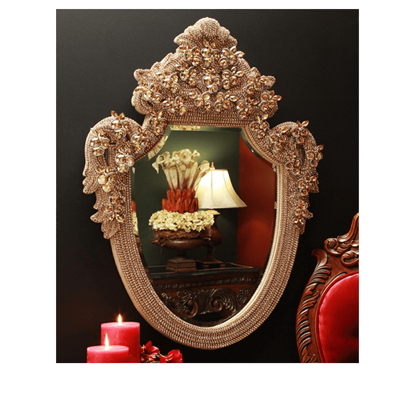 b.b. Simon M-202-BB Crystal Mirror - Dudes Boutique