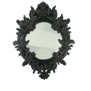 b.b. Simon M-203-JET Crystal Mirror - Dudes Boutique