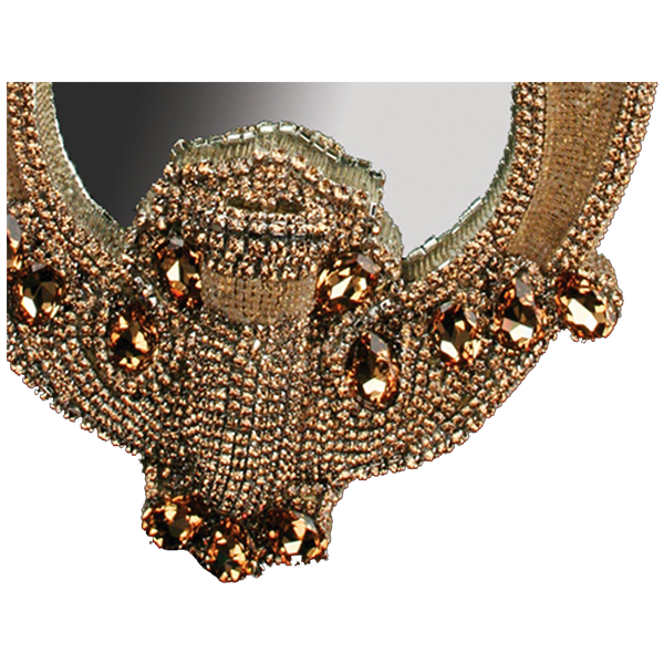 b.b. Simon M-205 Crystal Mirror - Dudes Boutique