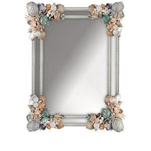 b.b. Simon M-401-SHELL Crystal Mirror - Dudes Boutique