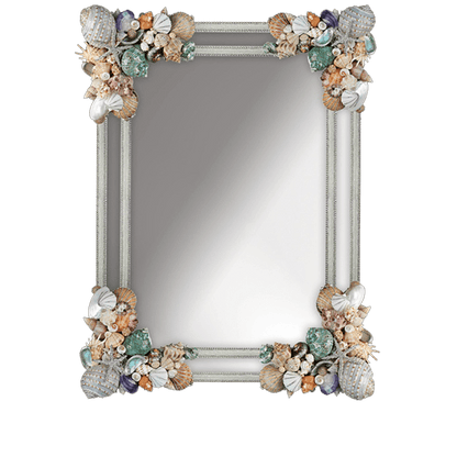 b.b. Simon M-401-SHELL Crystal Mirror - Dudes Boutique