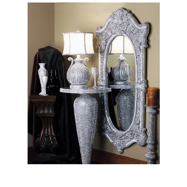 b.b. Simon M-511-CLEAR Crystal Mirror - Dudes Boutique