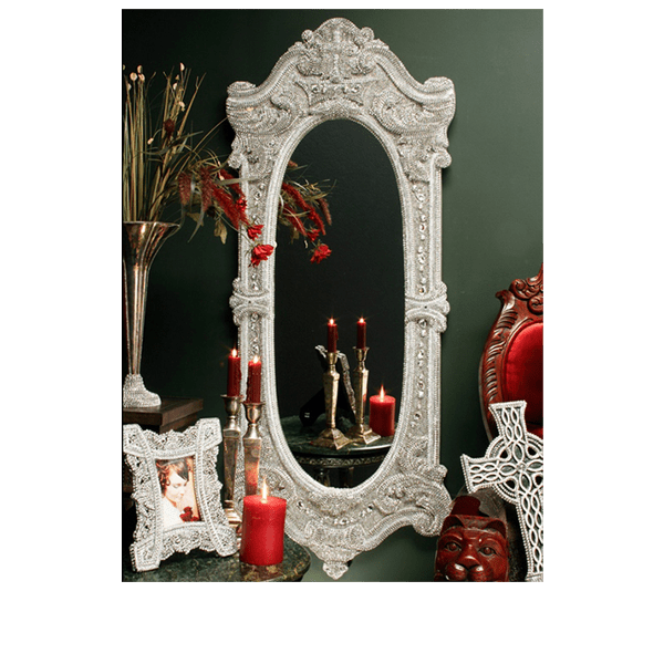 b.b. Simon M-511-CLEAR Crystal Mirror - Dudes Boutique