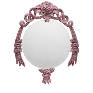 b.b. Simon M-532-LT.Rose Crystal Mirror - Dudes Boutique