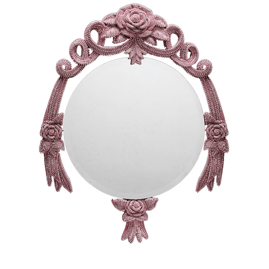 b.b. Simon M-532-LT.Rose Crystal Mirror - Dudes Boutique