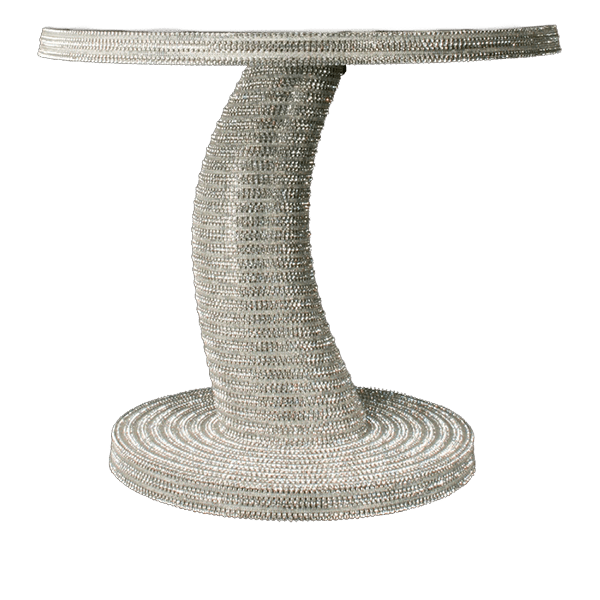 b.b. Simon TB-102-CLEAR Crystal Table - Dudes Boutique