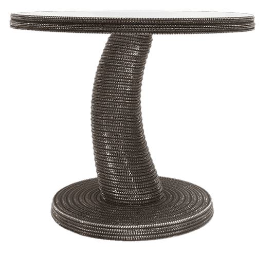 b.b. Simon TB-102-JET Crystal Table - Dudes Boutique