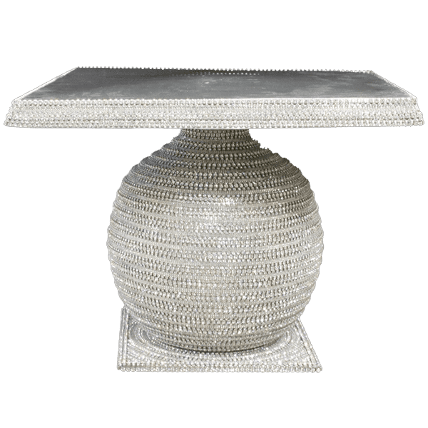 b.b. Simon TB-105-CLEAR Crystal Table - Dudes Boutique
