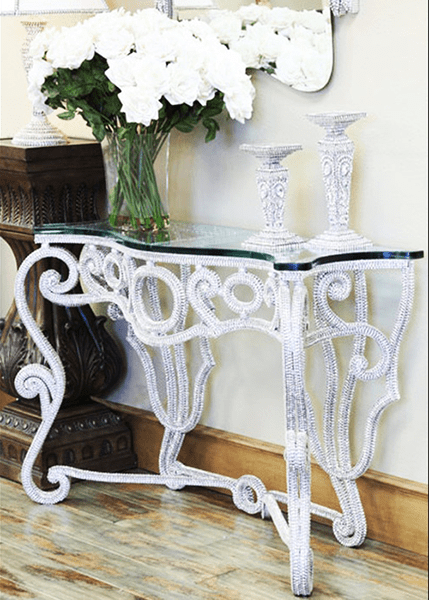 b.b. Simon TB-107 Crystal Table - Dudes Boutique
