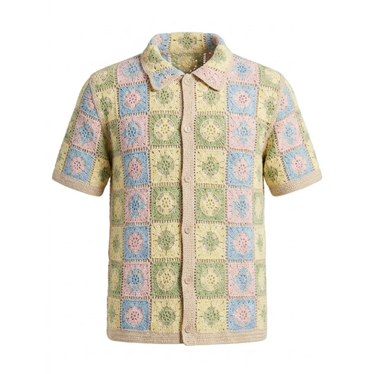 Lanzzino Sage Breathable Knit Shirt