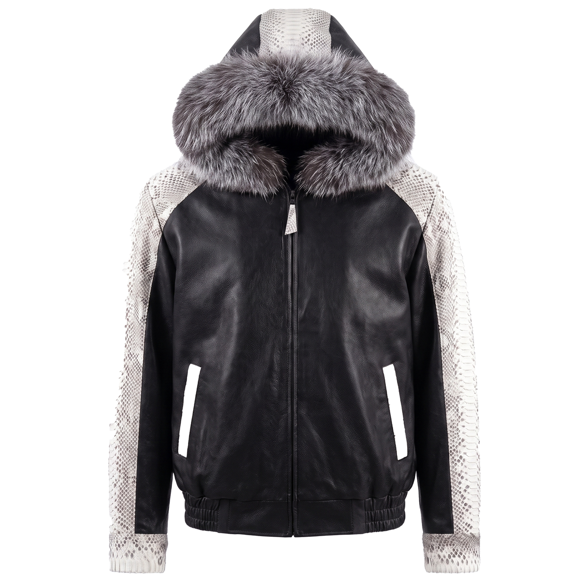 G-Gator - 2095H Hooded Lambskin/Python Jacket
