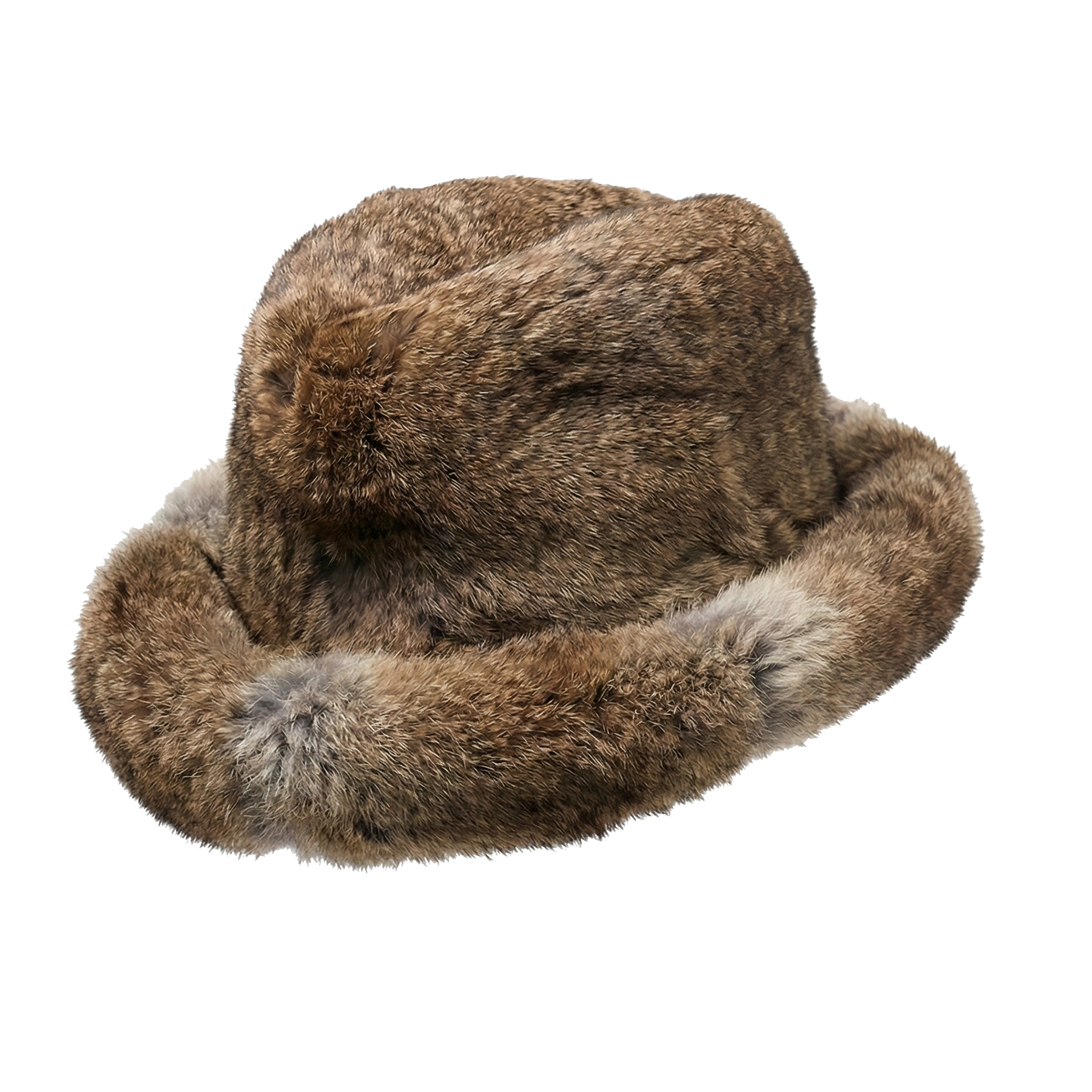 Kashani Men's Natural Rabbit Fur Top Hat
