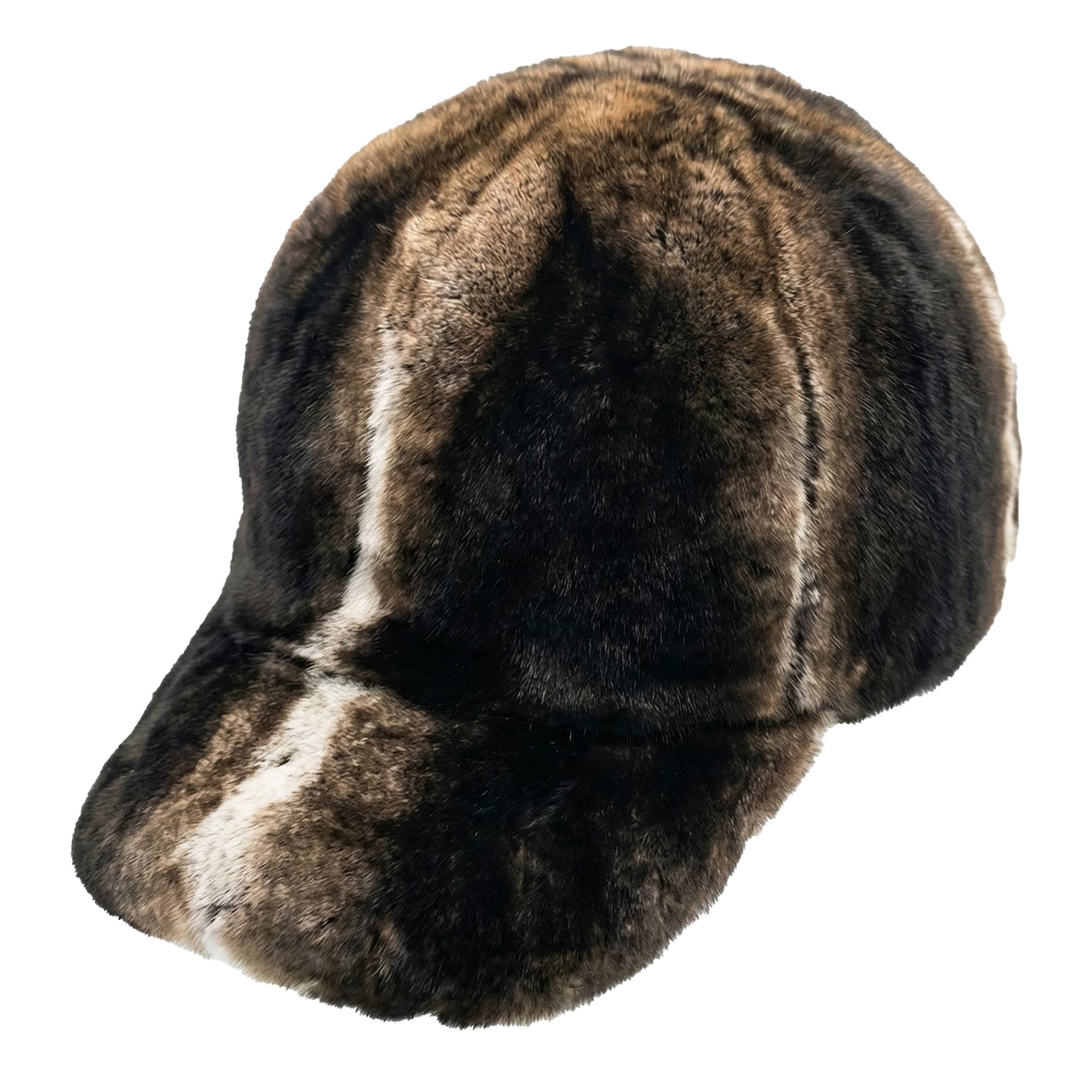 Kashani Brown Rex Rabbit Derby Hat