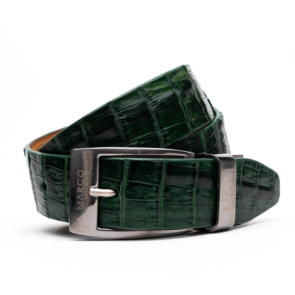 Marco Di Milano Riccardo Belt Forest Green