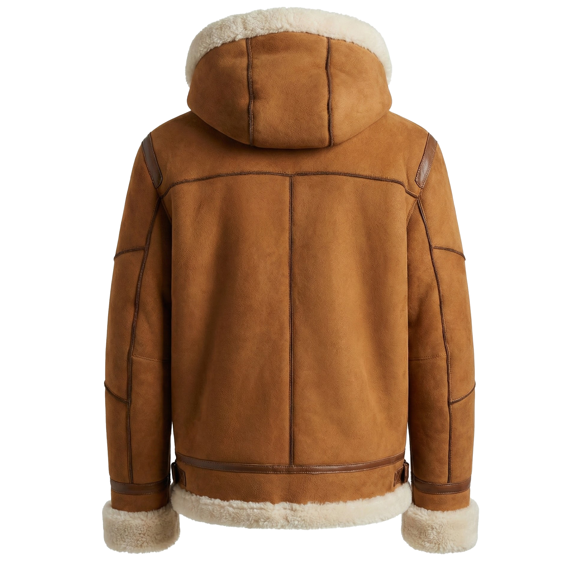 Kashani Cognac Yukon Shearling Coat