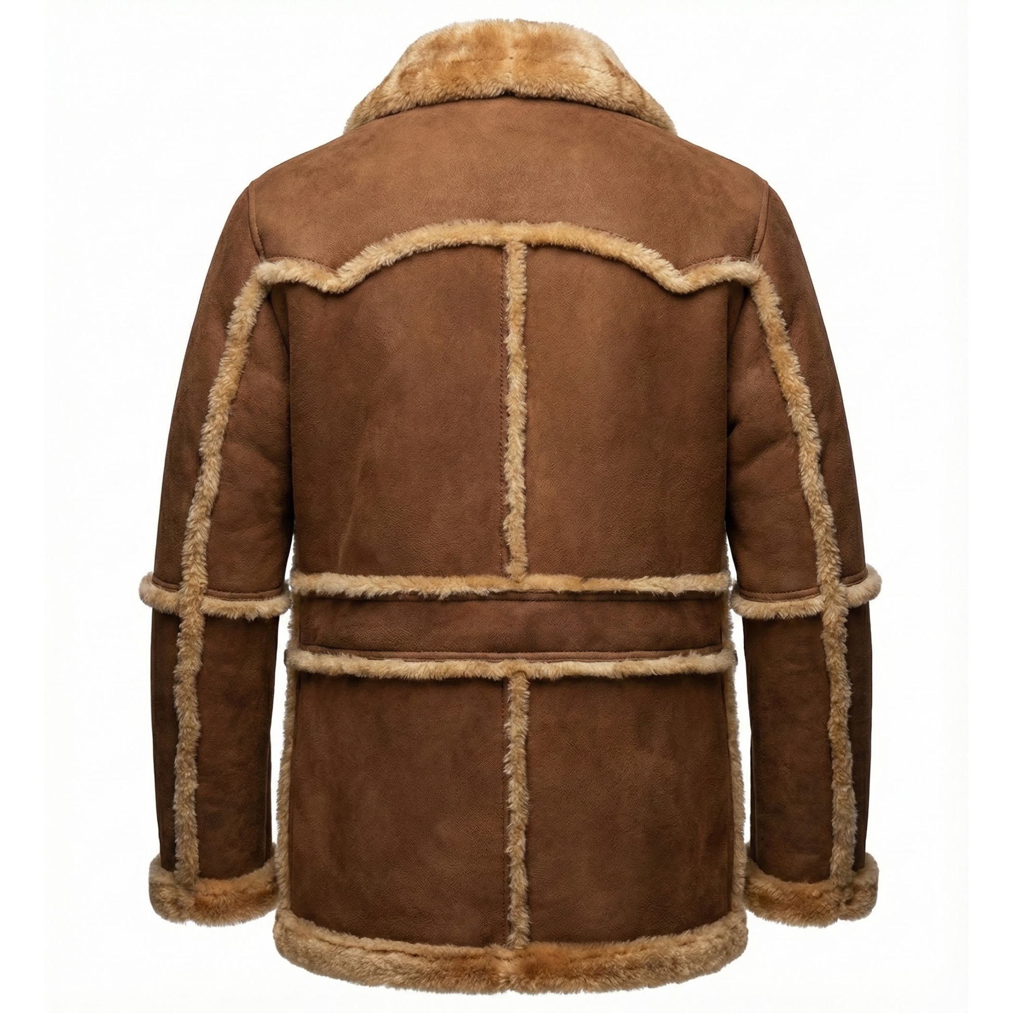 Jakewood "Fluff" Shearling Jacket w/ Buttons