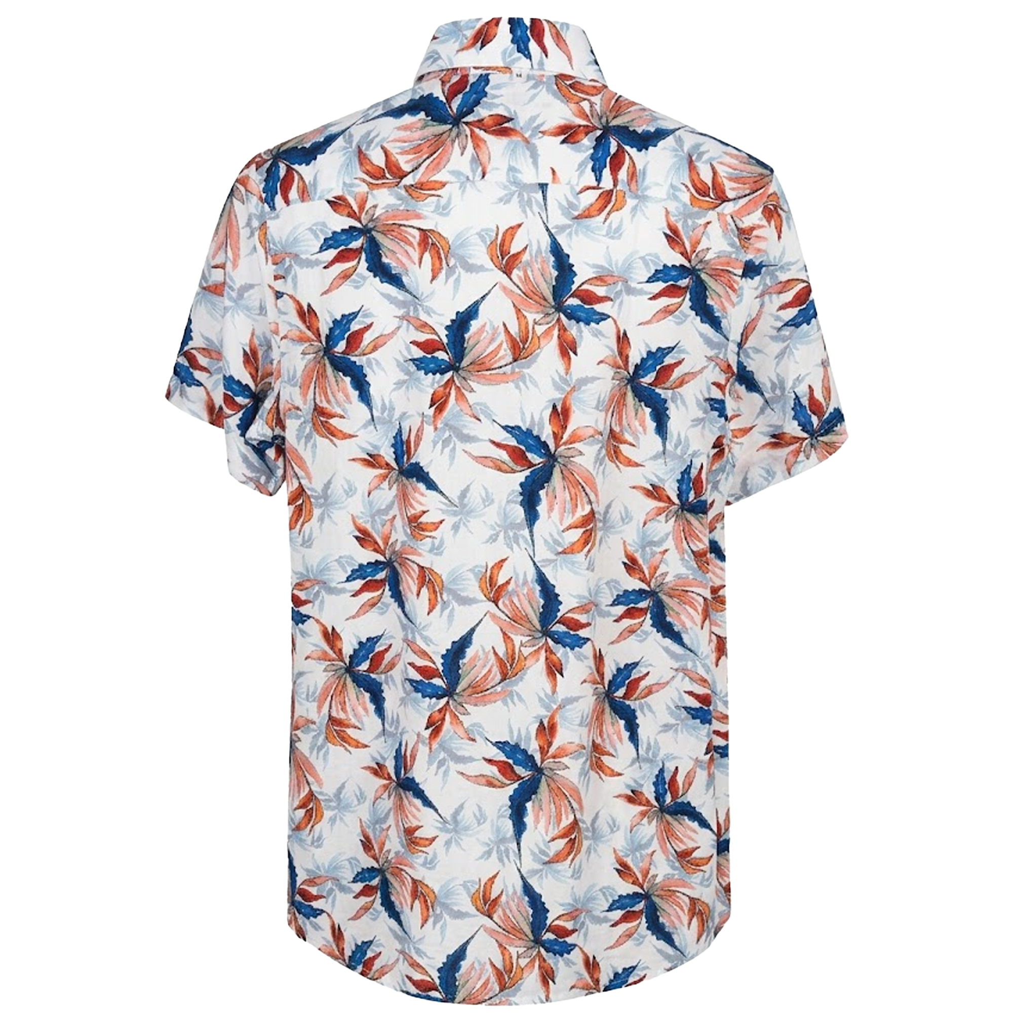 Suslo Couture Multi Color Floral Collar Shirt