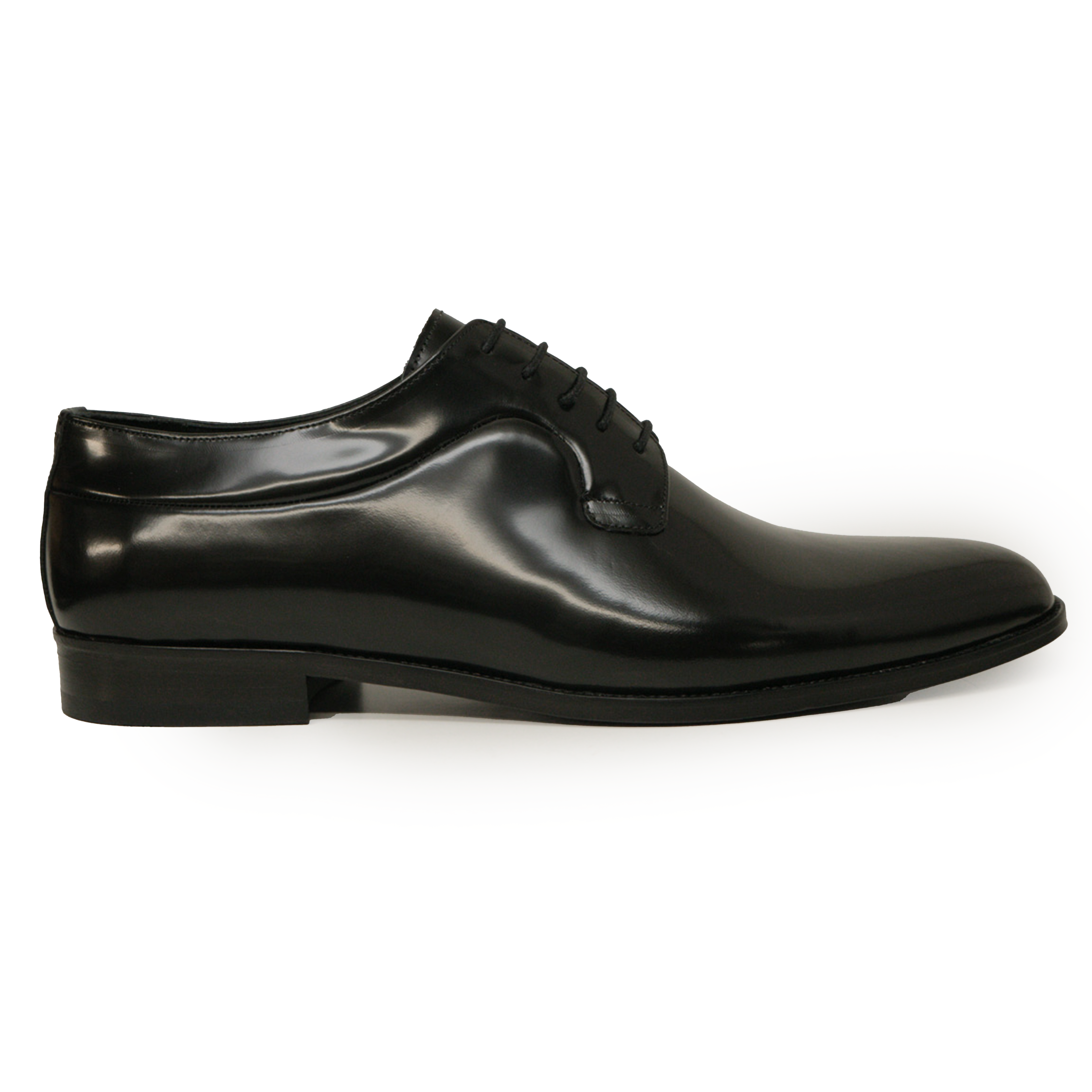 Kashani Black Calfskin Whole Cut Oxford Dress Shoes - Dudes Boutique