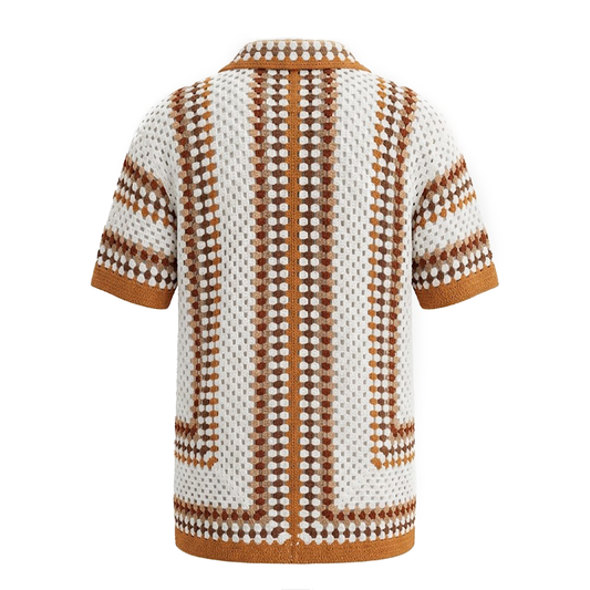 Lanzzino Honey Breathable Knit Shirt