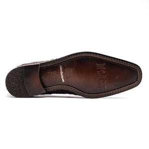 Marco Di Milano Trento Brown All Over Crocodile Dress Shoes - Dudes Boutique