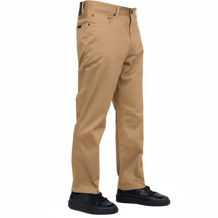 Prestige Men's Latte High-end Pants